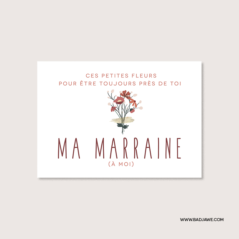 Ces Petites Fleurs Pour Etre Toujours Pres De Toi Ma Marraine A Moi Badjawe Ces Petites Fleurs Pour Etre Toujours Pres De Toi Ma Marraine A Moi Badjawe