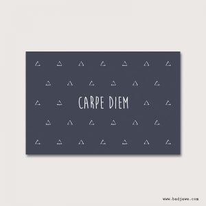 Cartes Postales - Carpe Diem - Français