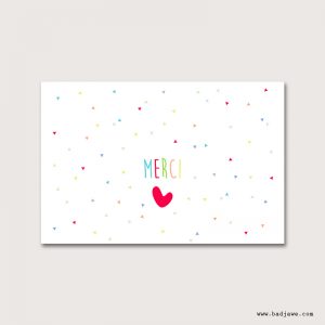 Cartes Postales - Merci - Français