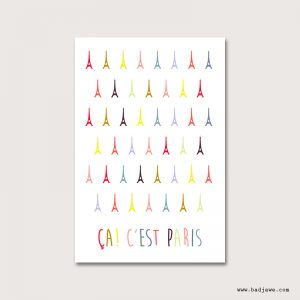 Cartes Postales - Ca c'est Paris : Tour Eiffel - Paris